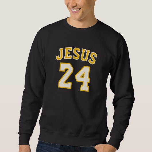JESUS - 24 - キリスト教 スウェットシャツ (正面)