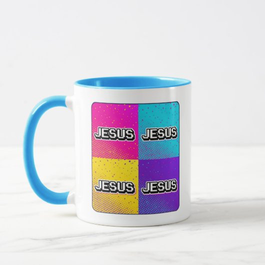 JESUS - 4 Square  マグカップ (左)