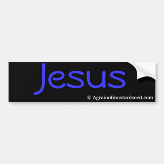 Jesus Agrainofmustardseed.comスタンプ バンパーステッカー