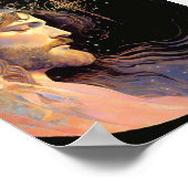 Jesus AIがアートを制作 ポスター (角)