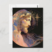 Jesus AI Generated Artポストカード ポストカード (正面/裏面)