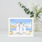 Jesus among the Doctors of the Law (two episodes)  ポストカード (スタンド正面)