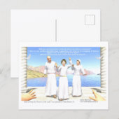 Jesus among the Doctors of the Law (two episodes)  ポストカード (正面/裏面)