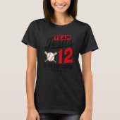 Jesus and Baseball Team Jesus Christian Matthew 28 Tシャツ (正面)