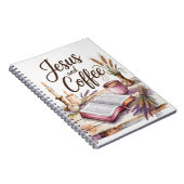 Jesus and Coffee, Christian faith notebook  ノートブック (右側)