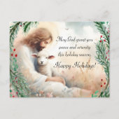 Jesus and Lamb ポストカード (正面)