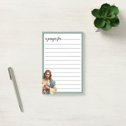 Jesus and Lamb War Room Prayer ポストイット (オフィス)