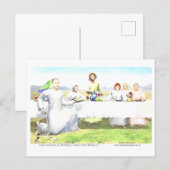 Jesus and Mary at Wedding of Cana ポストカード (正面/裏面)