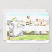 Jesus and Mary at Wedding of Cana 招待状 (正面)