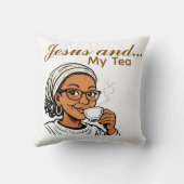 Jesus and My Tea クッション (裏面)