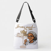 Jesus and My Tea クロスボディバッグ (正面)