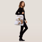 Jesus and My Tea クロスボディバッグ (モデル)