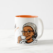 Jesus and My Tea Mug ツートーンマグカップ (正面右)