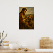 Jesus And The Blind Man™ LDSウォールアートポスター ポスター (キッチン)
