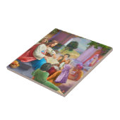 Jesus and the children タイル (側面)