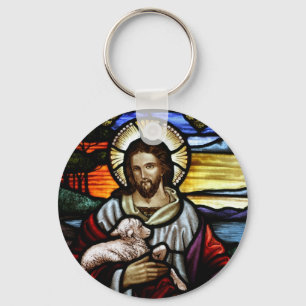 Jesus as the Good Shepherd キーホルダー