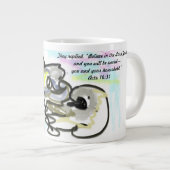 jesus believe  ジャンボコーヒーマグカップ (正面右)