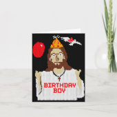 Jesus Birthday Boy Christmas Essential T Shirt  カード (正面)