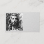 Jesus Black and White Business Card 名刺 (正面)