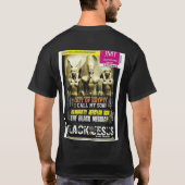 JESUS BLACK EGYPT BASIC Dark T-Shirt Tシャツ (裏面)