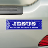 Jesus Bumper Sticker バンパーステッカー (車上)