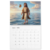 Jesus & Butterflies Calendar カレンダー (3月 2026)