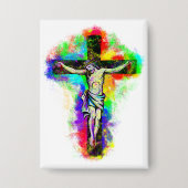 Jesus Button 缶バッジ (正面)