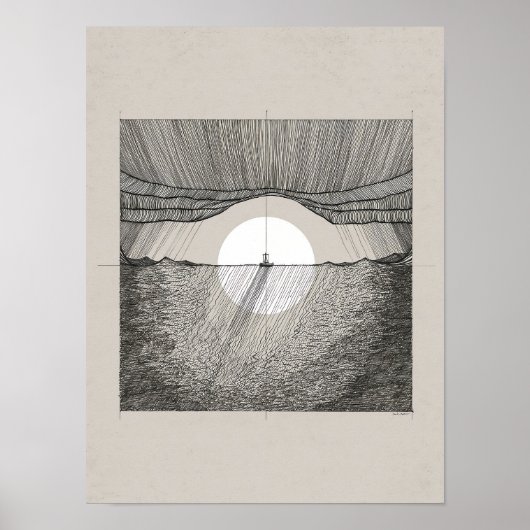 Jesus Calms Storm, DIGITAL PRINT!!, Hush Be Still, ポスター (正面)