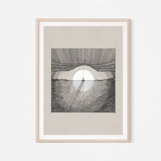 Jesus Calms Storm, DIGITAL PRINT!!, Hush Be Still, ポスター