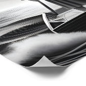 Jesus Calms Storm, Hush Be Still, Jesus Art, Bible ポスター (角)