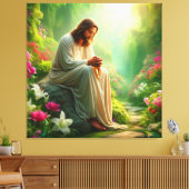 Jesus Canvas Print Picture 10 キャンバスプリント (インサイチュ (リビング))