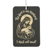 Jesus Caring Shepherd カーエアーフレッシュナー (正面)