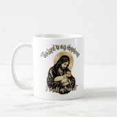 Jesus Caring Shepherd コーヒーマグカップ (左)