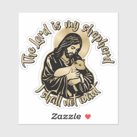 Jesus Caring Shepherd シール (シート)