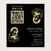 Jesus Caring Shepherd 名刺 (外部フラット)