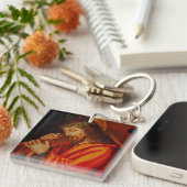 Jesus carrying the cross key ring キーホルダー (正面右)