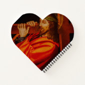 Jesus carrying the cross notebook ノートブック (裏面)