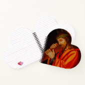 Jesus carrying the cross notebook ノートブック (内部)