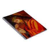 Jesus carrying the cross notebook ノートブック (右側)
