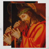 Jesus carrying the cross papers print (正面/裏面)