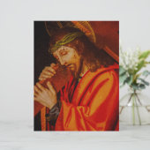 Jesus carrying the cross papers print (スタンド正面)