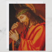 Jesus carrying the cross papers print (正面)