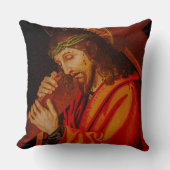 Jesus carrying the cross pillow クッション (正面)