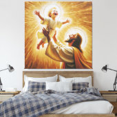 Jesus & Child Canvas Print Picture 1 キャンバスプリント (インサイチュ (寝室))