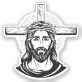 Jesus Christ シール (正面)