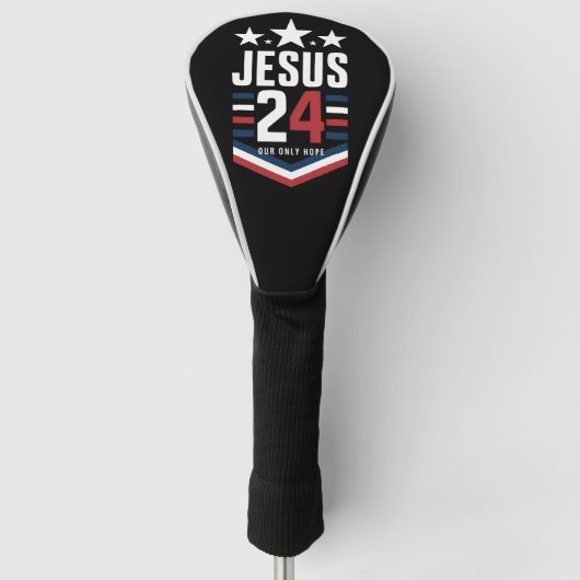 Jesus Christ 2024米国大統領選挙Political ゴルフヘッドカバー (正面)