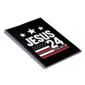 Jesus Christ 2024米国大統領選挙Political ノートブック (右側)