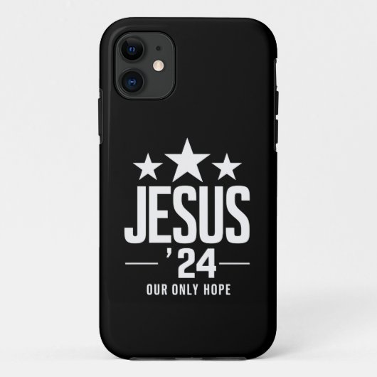 Jesus Christ 2024米国大統領選挙Political Case-Mate iPhoneケース (裏面)