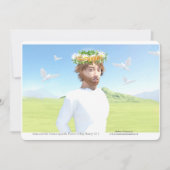 Jesus Christ and the Crowning with Thorns 招待状 (正面)