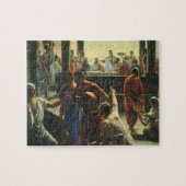 Jesus Christ at Wedding of Cana, Water into Wine ジグソーパズル (横)